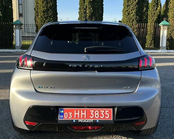 Серый Пежо e-208, объемом двигателя 0 л и пробегом 79 тыс. км за 15250 $, фото 15 на Automoto.ua