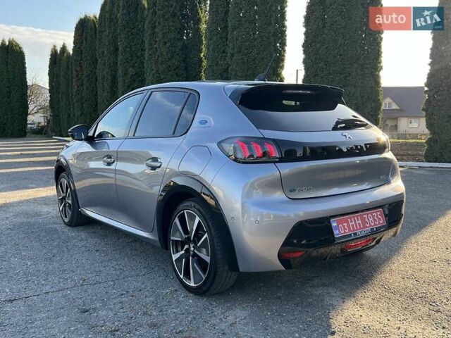 Серый Пежо e-208, объемом двигателя 0 л и пробегом 79 тыс. км за 15250 $, фото 12 на Automoto.ua