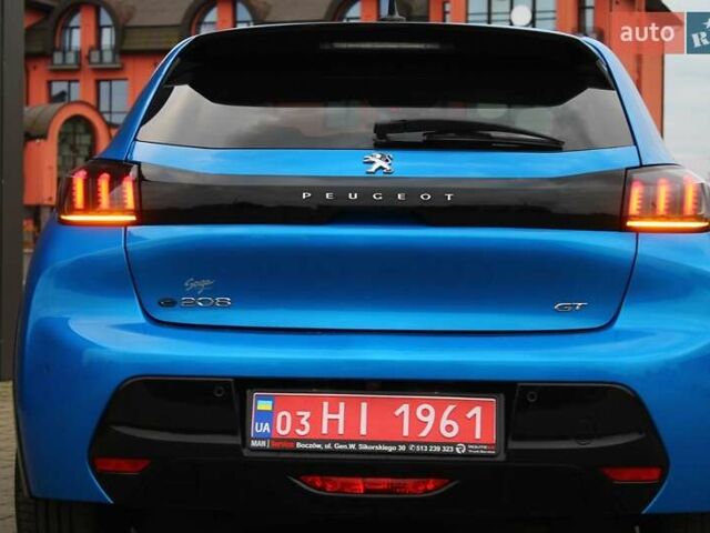 Синий Пежо e-208, объемом двигателя 0 л и пробегом 110 тыс. км за 13600 $, фото 53 на Automoto.ua