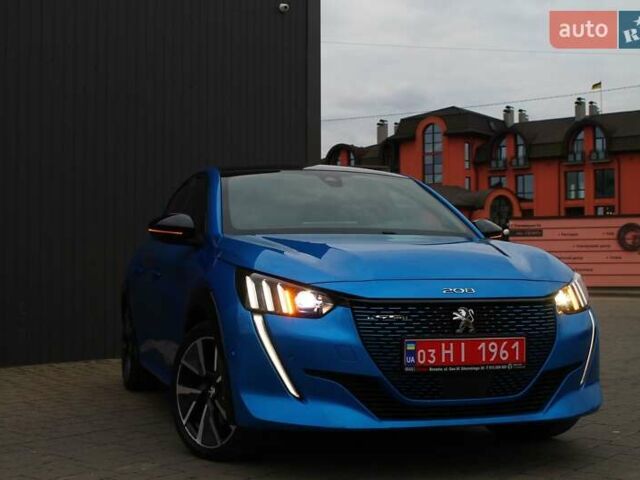 Синий Пежо e-208, объемом двигателя 0 л и пробегом 110 тыс. км за 13600 $, фото 4 на Automoto.ua