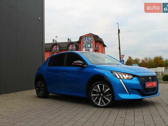 Синий Пежо e-208, объемом двигателя 0 л и пробегом 110 тыс. км за 13600 $, фото 3 на Automoto.ua