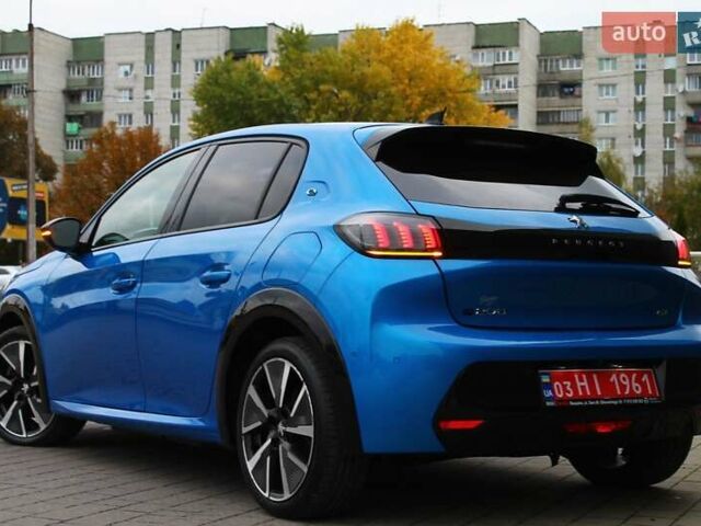 Синий Пежо e-208, объемом двигателя 0 л и пробегом 110 тыс. км за 13600 $, фото 16 на Automoto.ua