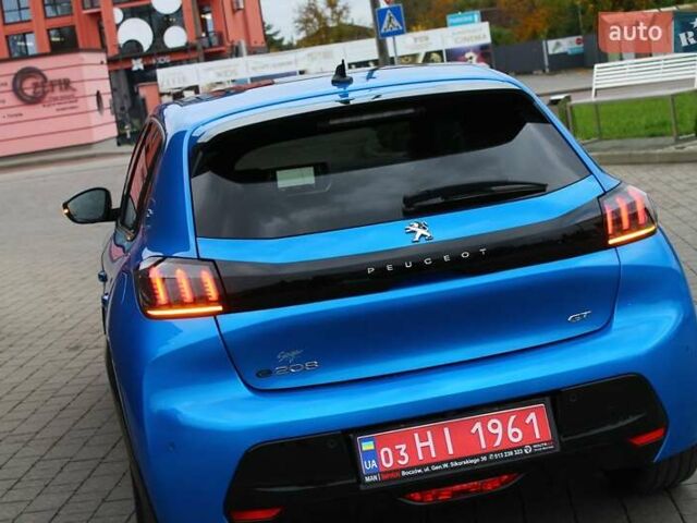 Синий Пежо e-208, объемом двигателя 0 л и пробегом 110 тыс. км за 13600 $, фото 47 на Automoto.ua