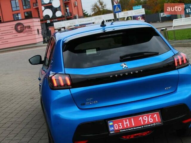 Синий Пежо e-208, объемом двигателя 0 л и пробегом 110 тыс. км за 13600 $, фото 48 на Automoto.ua