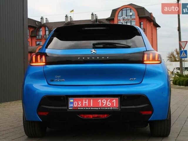 Синий Пежо e-208, объемом двигателя 0 л и пробегом 110 тыс. км за 13600 $, фото 52 на Automoto.ua