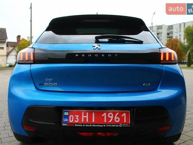 Синий Пежо e-208, объемом двигателя 0 л и пробегом 110 тыс. км за 13600 $, фото 38 на Automoto.ua