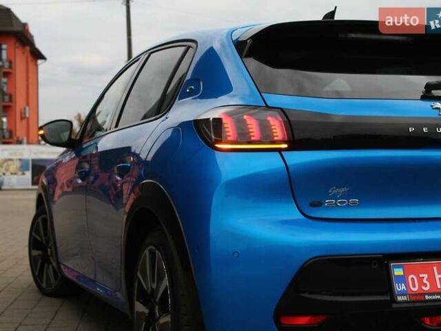 Синий Пежо e-208, объемом двигателя 0 л и пробегом 110 тыс. км за 13600 $, фото 46 на Automoto.ua