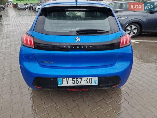 Синий Пежо e-208, объемом двигателя 0 л и пробегом 57 тыс. км за 13900 $, фото 9 на Automoto.ua