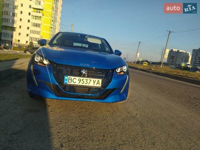Синий Пежо e-208, объемом двигателя 0 л и пробегом 41 тыс. км за 12900 $, фото 4 на Automoto.ua