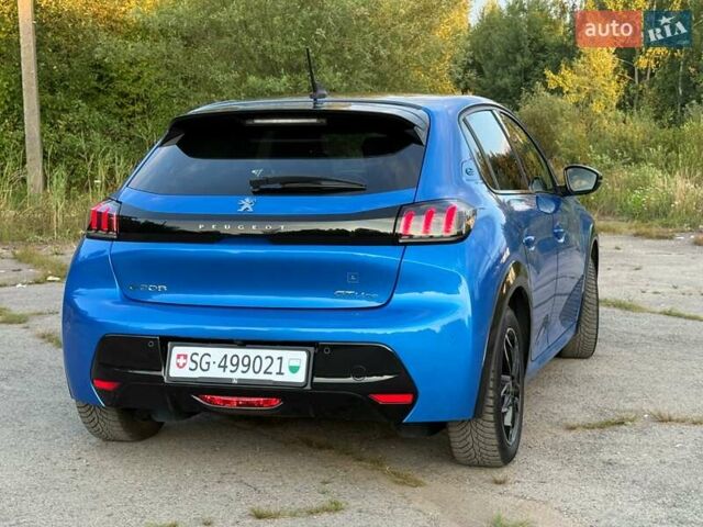 Синий Пежо e-208, объемом двигателя 0 л и пробегом 37 тыс. км за 14650 $, фото 17 на Automoto.ua