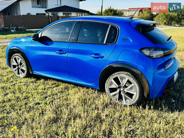 Синій Пежо e-208, об'ємом двигуна 0 л та пробігом 86 тис. км за 15300 $, фото 2 на Automoto.ua