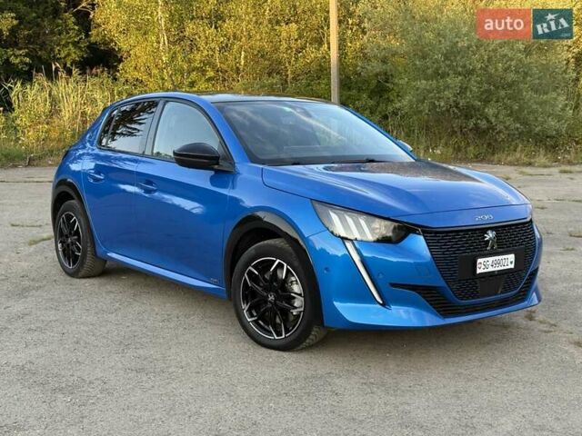 Синий Пежо e-208, объемом двигателя 0 л и пробегом 37 тыс. км за 14650 $, фото 9 на Automoto.ua