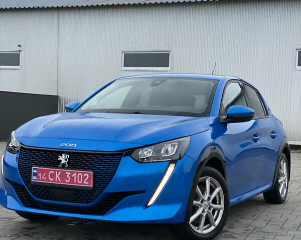 Синий Пежо e-208, объемом двигателя 0 л и пробегом 81 тыс. км за 12800 $, фото 6 на Automoto.ua