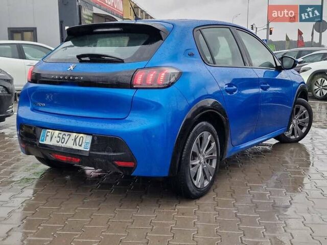 Синий Пежо e-208, объемом двигателя 0 л и пробегом 57 тыс. км за 13900 $, фото 3 на Automoto.ua