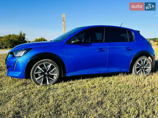 Синій Пежо e-208, об'ємом двигуна 0 л та пробігом 86 тис. км за 15300 $, фото 1 на Automoto.ua