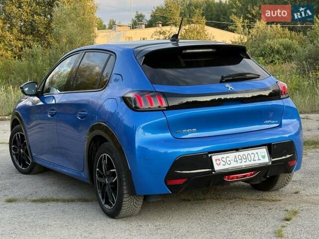 Синий Пежо e-208, объемом двигателя 0 л и пробегом 37 тыс. км за 14650 $, фото 24 на Automoto.ua