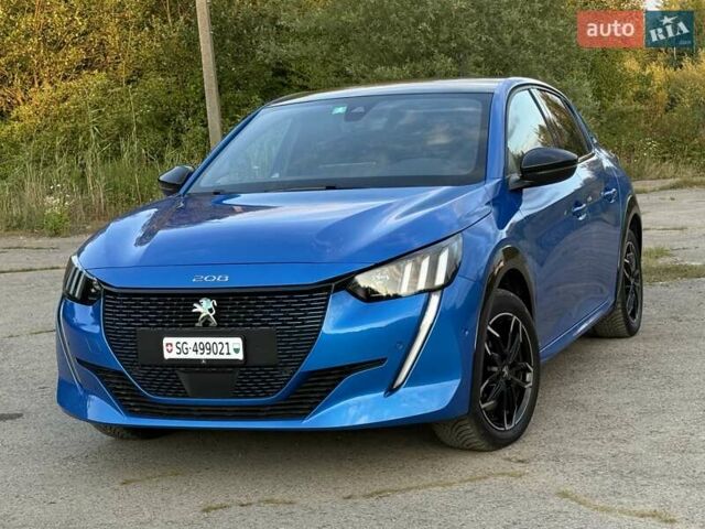 Синий Пежо e-208, объемом двигателя 0 л и пробегом 37 тыс. км за 14650 $, фото 34 на Automoto.ua