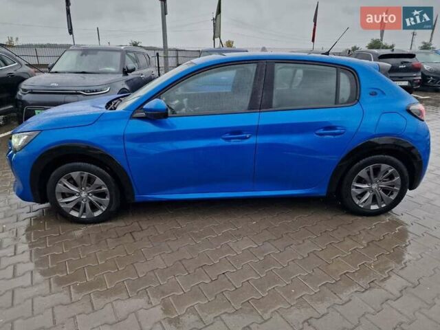 Синий Пежо e-208, объемом двигателя 0 л и пробегом 57 тыс. км за 13900 $, фото 5 на Automoto.ua