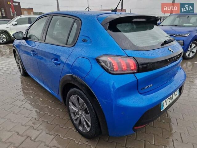 Синий Пежо e-208, объемом двигателя 0 л и пробегом 57 тыс. км за 13900 $, фото 6 на Automoto.ua