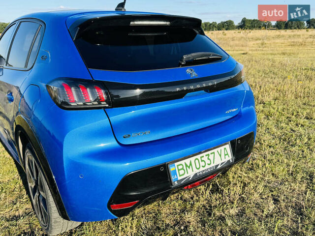 Синій Пежо e-208, об'ємом двигуна 0 л та пробігом 86 тис. км за 15300 $, фото 4 на Automoto.ua