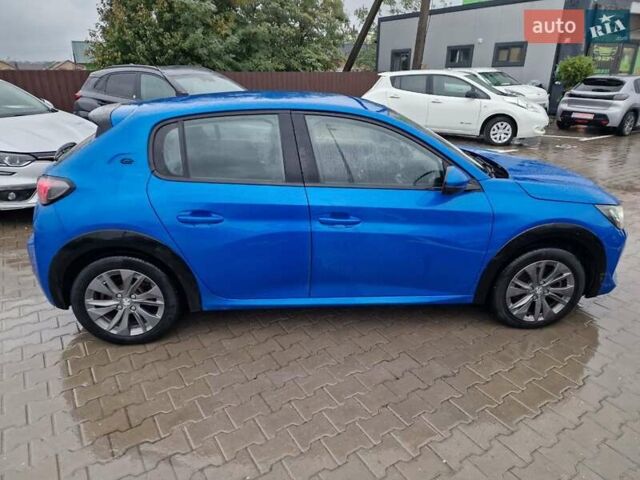 Синий Пежо e-208, объемом двигателя 0 л и пробегом 57 тыс. км за 13900 $, фото 4 на Automoto.ua