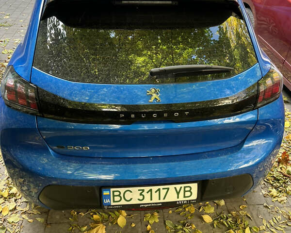 Синій Пежо e-208, об'ємом двигуна 0 л та пробігом 49 тис. км за 14000 $, фото 1 на Automoto.ua