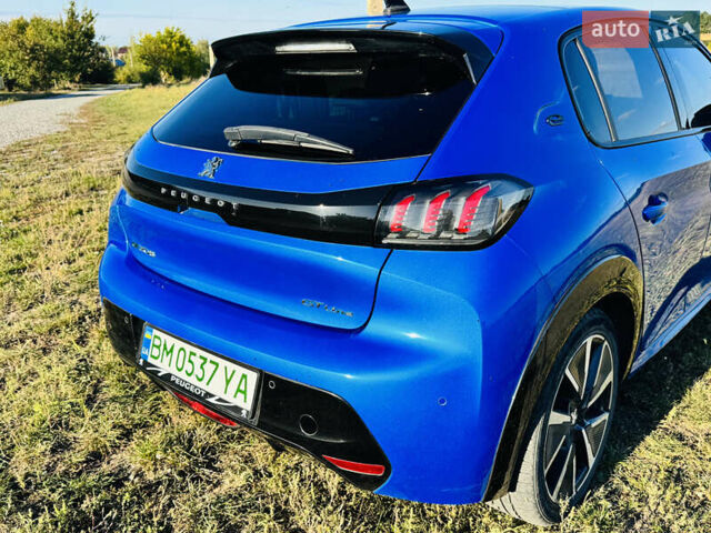 Синій Пежо e-208, об'ємом двигуна 0 л та пробігом 86 тис. км за 15300 $, фото 5 на Automoto.ua