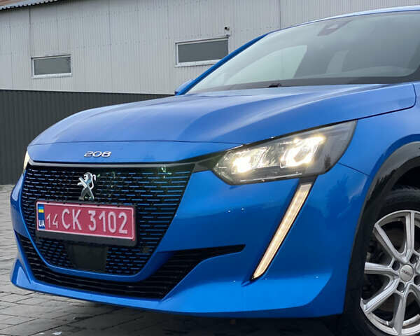 Синий Пежо e-208, объемом двигателя 0 л и пробегом 81 тыс. км за 12800 $, фото 8 на Automoto.ua