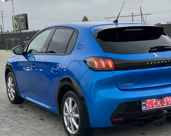 Синий Пежо e-208, объемом двигателя 0 л и пробегом 81 тыс. км за 12800 $, фото 21 на Automoto.ua