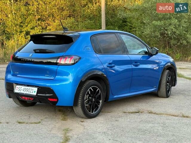 Синий Пежо e-208, объемом двигателя 0 л и пробегом 37 тыс. км за 14650 $, фото 13 на Automoto.ua