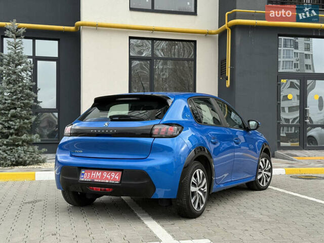 Синий Пежо e-208, объемом двигателя 0 л и пробегом 61 тыс. км за 13300 $, фото 10 на Automoto.ua