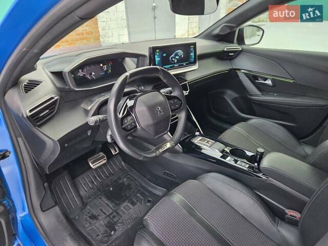 Синий Пежо e-208, объемом двигателя 0 л и пробегом 12 тыс. км за 16800 $, фото 10 на Automoto.ua