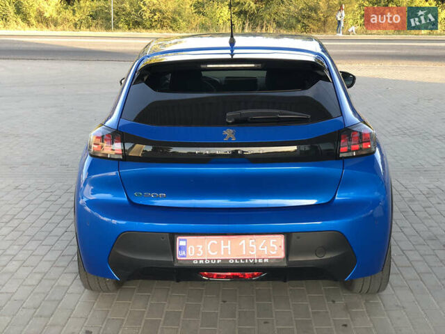 Синий Пежо e-208, объемом двигателя 0 л и пробегом 13 тыс. км за 18000 $, фото 9 на Automoto.ua
