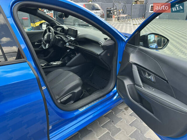 Синий Пежо e-208, объемом двигателя 0 л и пробегом 4 тыс. км за 16700 $, фото 3 на Automoto.ua
