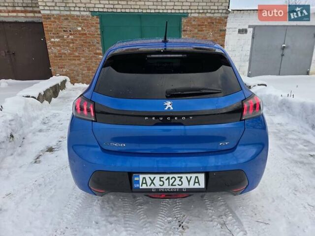 Синий Пежо e-208, объемом двигателя 0 л и пробегом 12 тыс. км за 16800 $, фото 3 на Automoto.ua