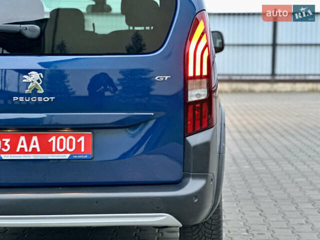 Синій Пежо e-Rifter, об'ємом двигуна 0 л та пробігом 50 тис. км за 19777 $, фото 27 на Automoto.ua