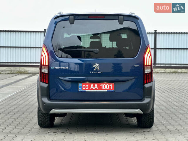 Синій Пежо e-Rifter, об'ємом двигуна 0 л та пробігом 50 тис. км за 19777 $, фото 12 на Automoto.ua