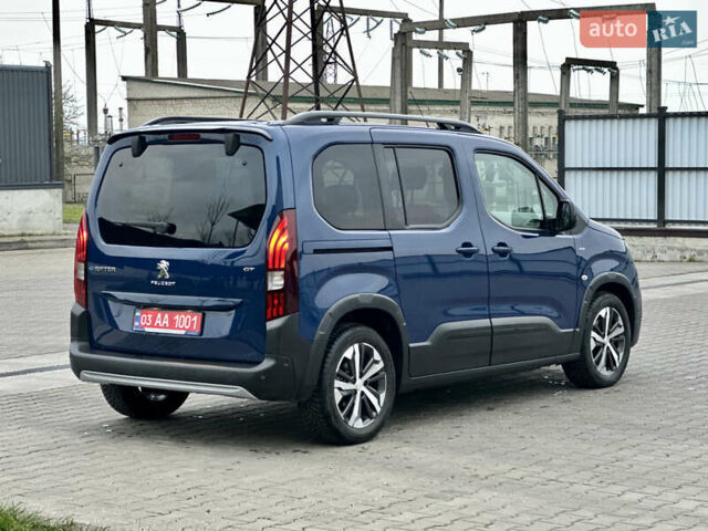 Синій Пежо e-Rifter, об'ємом двигуна 0 л та пробігом 50 тис. км за 19777 $, фото 10 на Automoto.ua