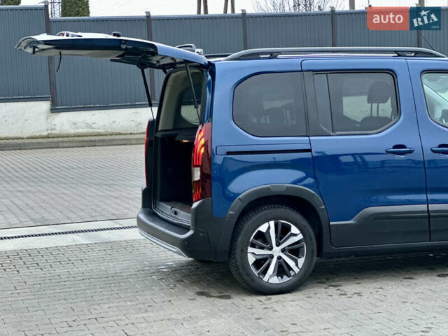 Синій Пежо e-Rifter, об'ємом двигуна 0 л та пробігом 50 тис. км за 19777 $, фото 28 на Automoto.ua
