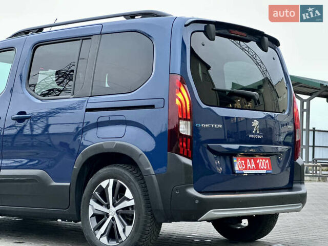 Синій Пежо e-Rifter, об'ємом двигуна 0 л та пробігом 50 тис. км за 19777 $, фото 24 на Automoto.ua