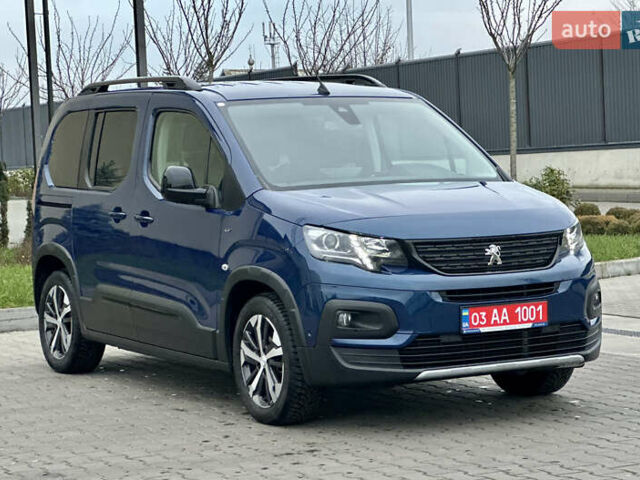 Синій Пежо e-Rifter, об'ємом двигуна 0 л та пробігом 50 тис. км за 19777 $, фото 5 на Automoto.ua