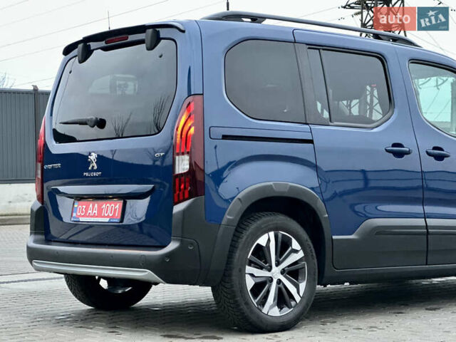 Синій Пежо e-Rifter, об'ємом двигуна 0 л та пробігом 50 тис. км за 19777 $, фото 25 на Automoto.ua