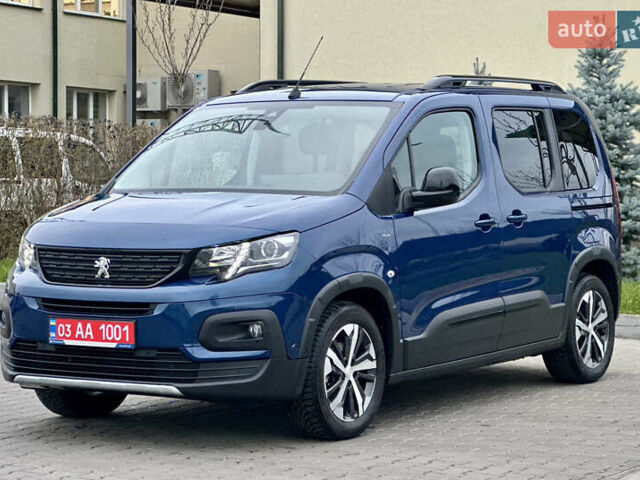 Синій Пежо e-Rifter, об'ємом двигуна 0 л та пробігом 50 тис. км за 19777 $, фото 1 на Automoto.ua