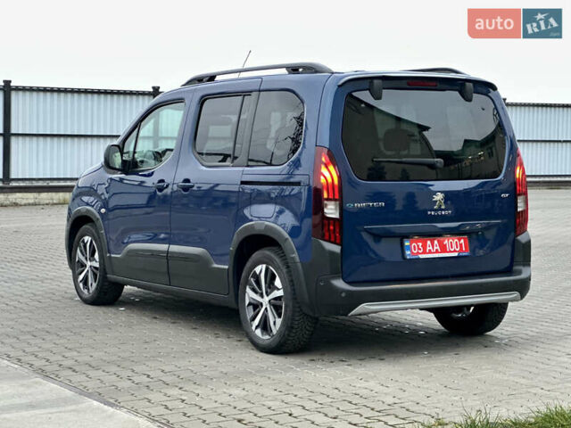 Синій Пежо e-Rifter, об'ємом двигуна 0 л та пробігом 50 тис. км за 19777 $, фото 14 на Automoto.ua