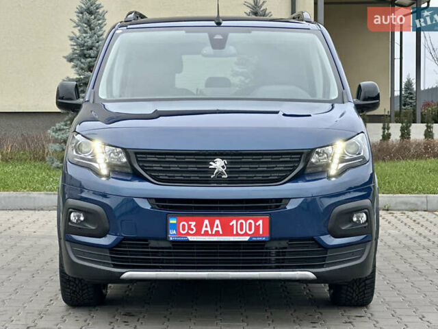 Синій Пежо e-Rifter, об'ємом двигуна 0 л та пробігом 50 тис. км за 19777 $, фото 3 на Automoto.ua