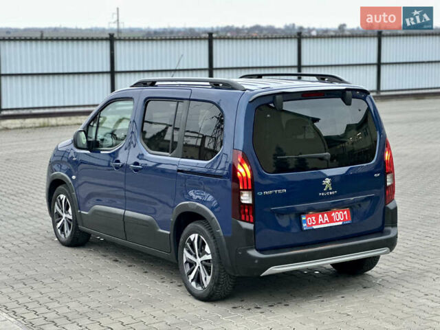 Синій Пежо e-Rifter, об'ємом двигуна 0 л та пробігом 50 тис. км за 19777 $, фото 15 на Automoto.ua