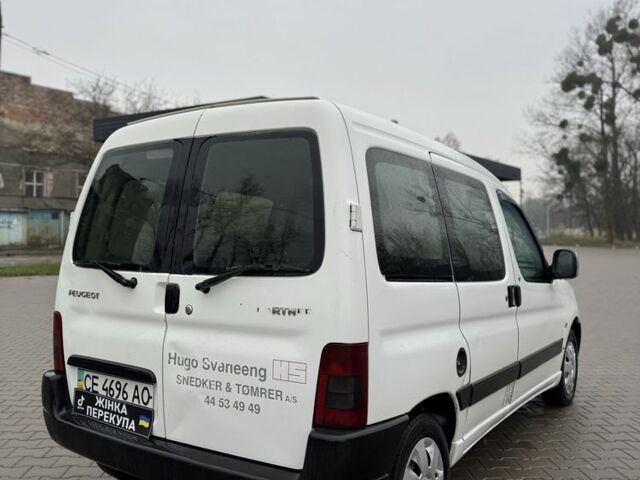Белый Пежо Partner, объемом двигателя 1.9 л и пробегом 265 тыс. км за 2900 $, фото 2 на Automoto.ua
