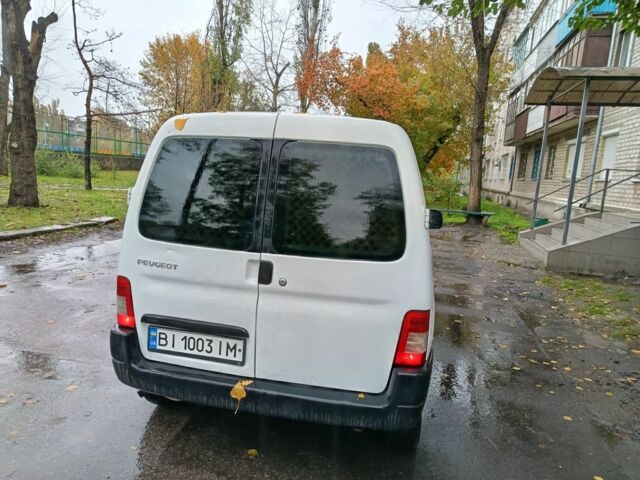 Білий Пежо Partner, об'ємом двигуна 1.4 л та пробігом 283 тис. км за 3300 $, фото 3 на Automoto.ua