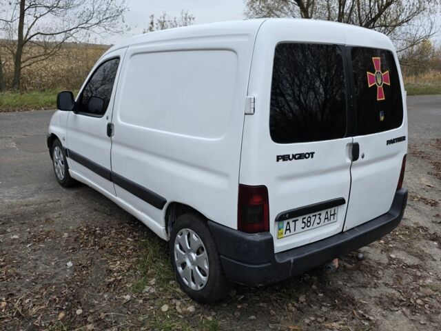 Белый Пежо Partner, объемом двигателя 1.9 л и пробегом 430 тыс. км за 1700 $, фото 3 на Automoto.ua