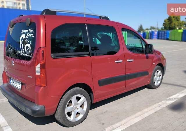 Красный Пежо Partner, объемом двигателя 1.6 л и пробегом 218 тыс. км за 7900 $, фото 4 на Automoto.ua